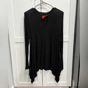 Black Long sleeve with v neck